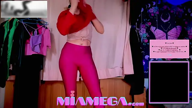 MiaMega online show from 27, 4, 2026