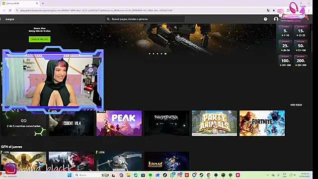 Luna blackk online show from 12, 4, 2026