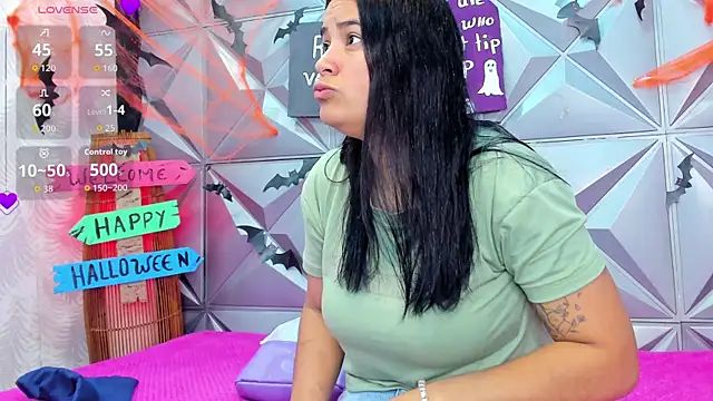 GreciaFox1 online show from 31, 10, 2025