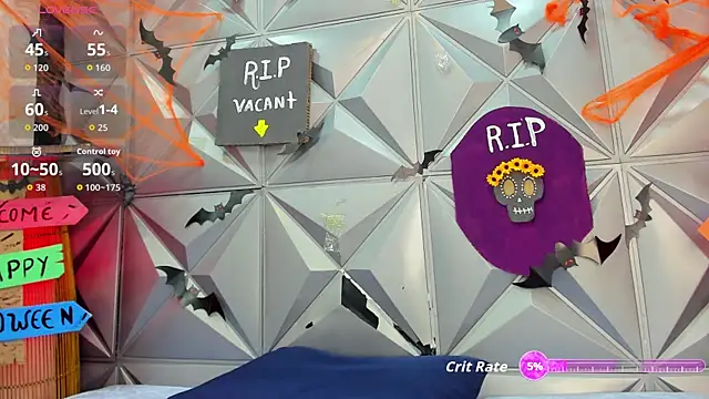 GreciaFox1 online show from 22, 10, 2025