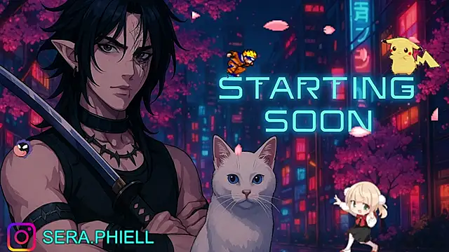 Seraphiell online show from 16, 12, 2025
