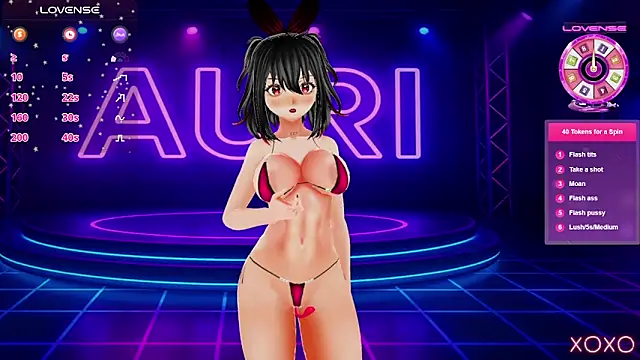 Auri Hikaru online show from 14, 1, 2026