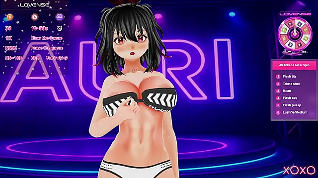 Auri Hikaru online show from 4, 10, 2025