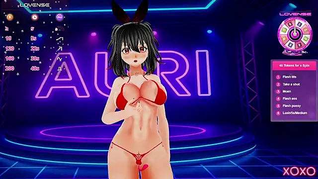 Auri Hikaru online show from 18, 3, 2026