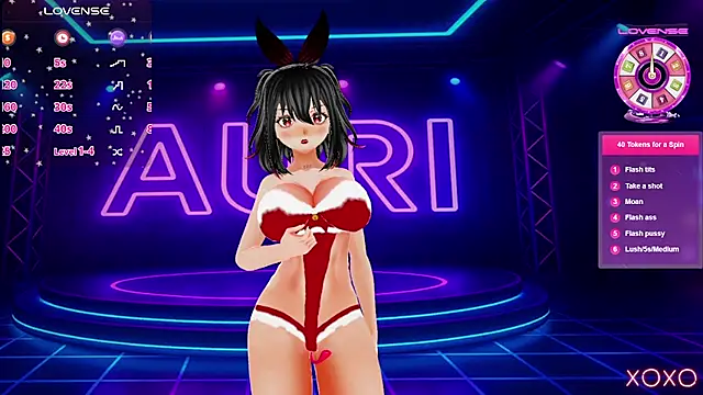 Auri Hikaru online show from 16, 12, 2025