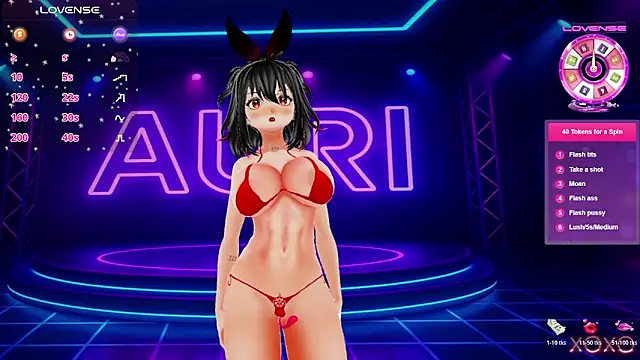 Auri Hikaru online show from 23, 2, 2026