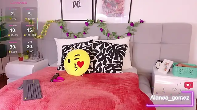 Alanaa Gomez online show from 25, 9, 2025