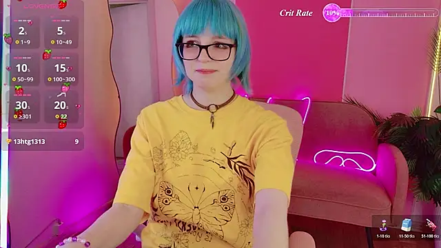CoralineYoung online show from 12, 7, 2026