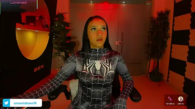 SamantaKane online show from 2, 11, 2025