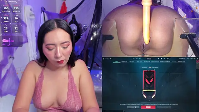 Snapshot of CataleyaGlow chatting on 27, 10, 2025 CataleyaGlow online show from 27, 10, 2025