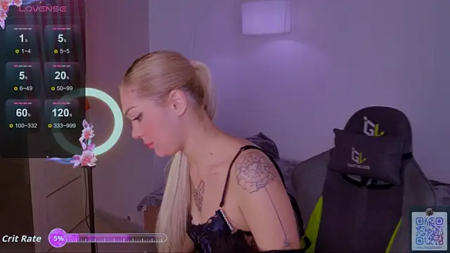 Snapshot of LeksaCandy chatting on 10, 10, 2025 LeksaCandy online show from 10, 10, 2025