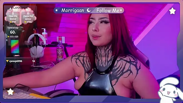 Snapshot of _Morrigan_ chatting on 12, 7, 2026 Morrigan online show from 12, 7, 2026