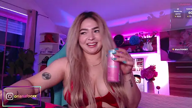 OriannaFox online show from 7, 5, 2026