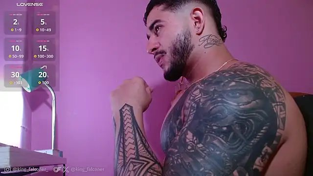 king falconer online show from 15, 4, 2026