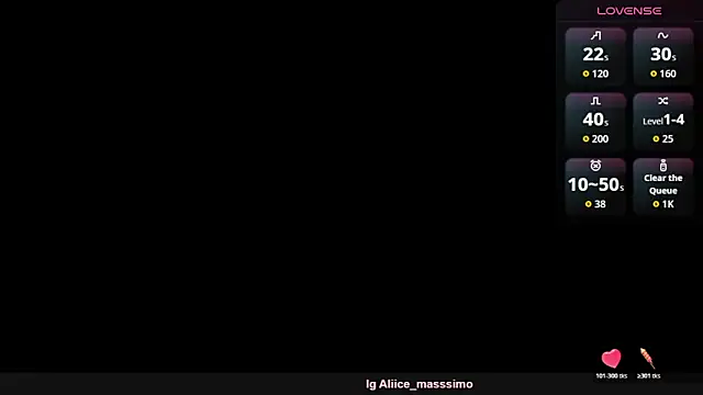 Aliice1  online show from 29, 11, 2025