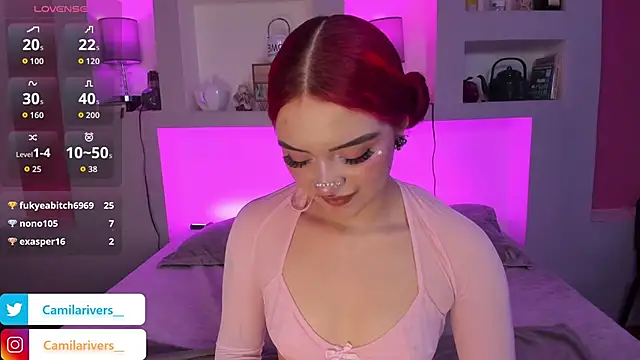 Camila Rivers online show from 3, 6, 2026