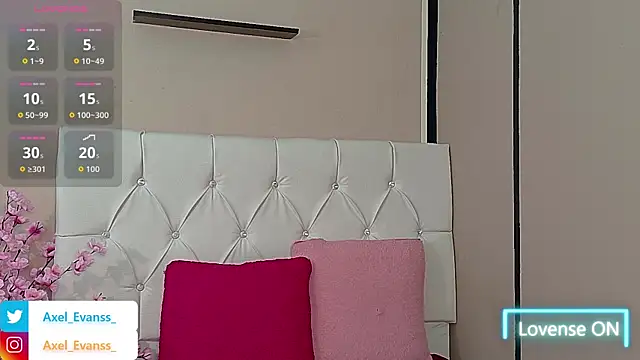 Axel  Evans online show from 7, 10, 2025