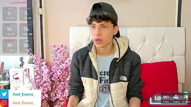 Axel  Evans online show from 17, 10, 2025