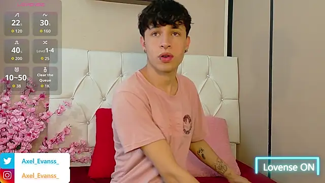 Axel  Evans online show from 9, 10, 2025