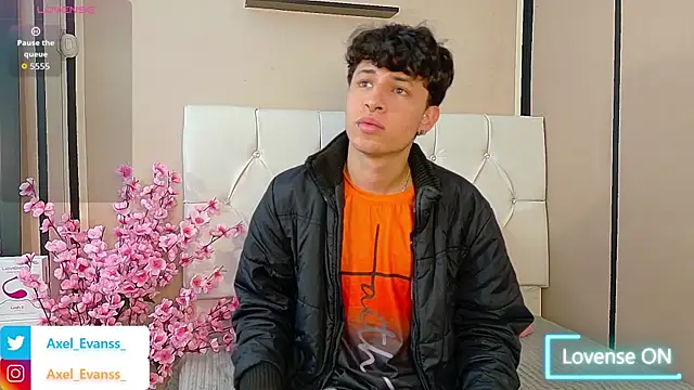 Axel  Evans online show from 14, 10, 2025