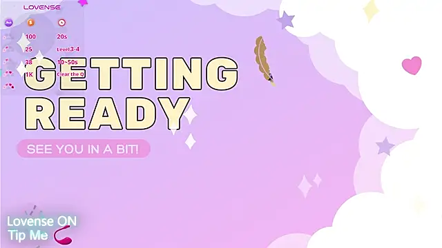 HoneyyCeleste online show from 8, 10, 2025