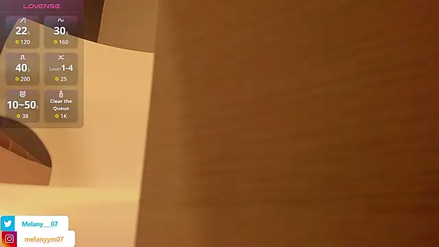 Melany  08 online show from 4, 2, 2026