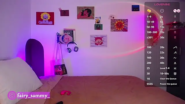 fairy sammy  online show from 10, 2, 2026