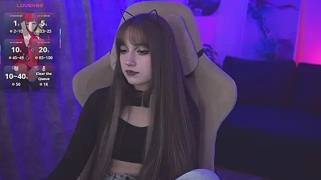Snapshot of LiliLuna chatting on 19, 3, 2026 LiliLuna online show from 19, 3, 2026