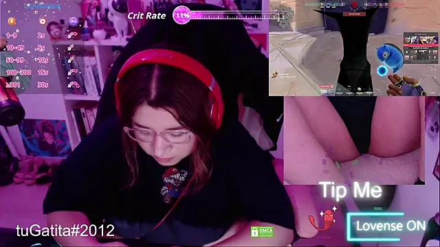 Pink girl0n online show from 17, 9, 2025