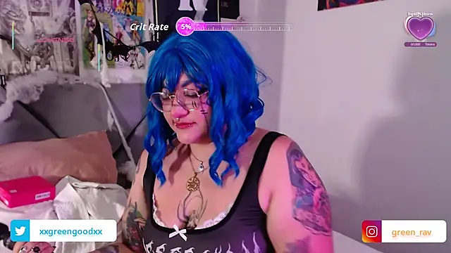 XxGreenGoodxX online show from 26, 10, 2025