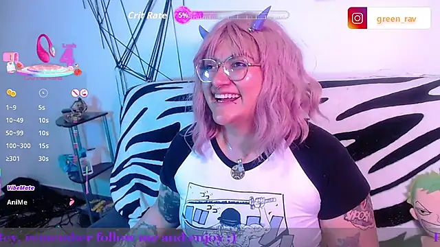 XxGreenGoodxX online show from 21, 2, 2026