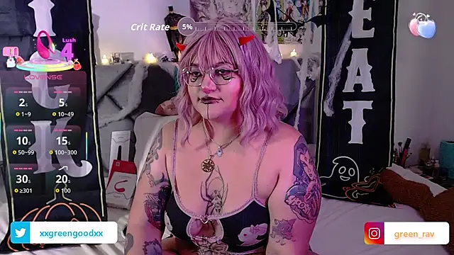 XxGreenGoodxX online show from 28, 10, 2025