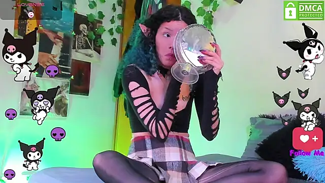 Bluedarkelf888 online show from 17, 7, 2026
