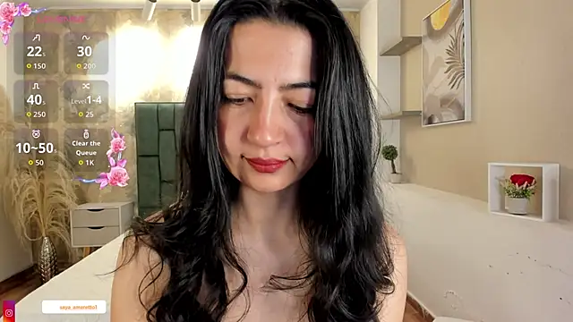 Saya Amaretto1 online show from 6, 3, 2026