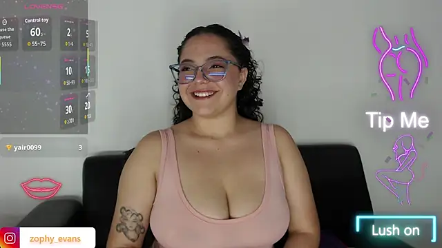 Zophy Evans  online show from 30, 11, 2025