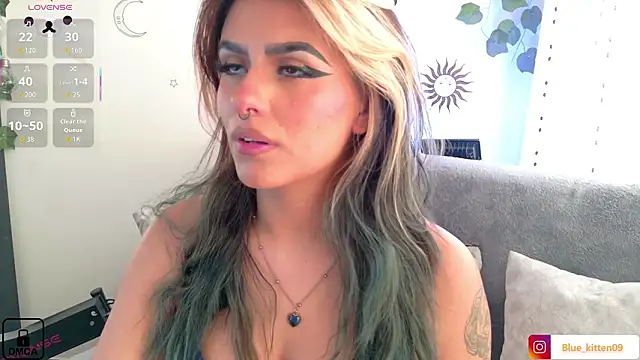 blue kitten online show from 13, 3, 2026