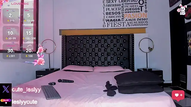 lesly cutee online show from 7, 11, 2025