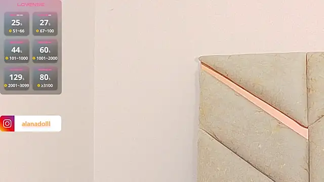 AlanaDoll online show from 16, 1, 2026