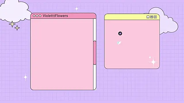 violetttflowers online show from 25, 10, 2025