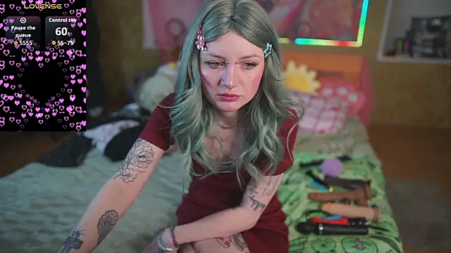 Dia Angel online show from 23, 2, 2026