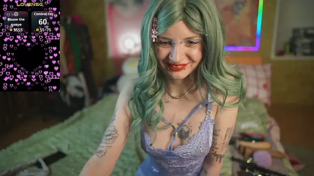 Dia Angel online show from 25, 2, 2026