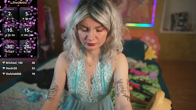 Dia Angel online show from 15, 2, 2026