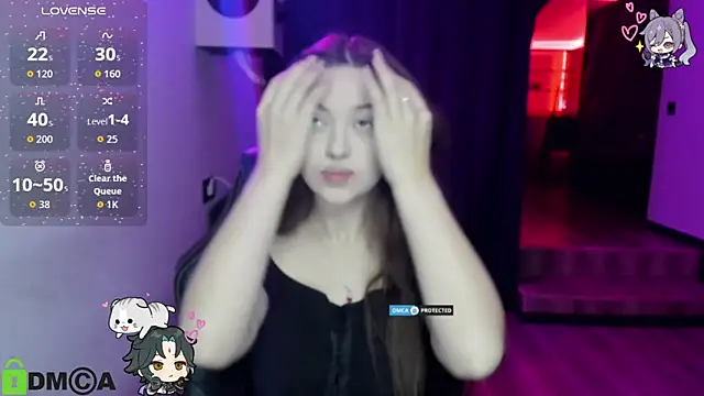 Snapshot of AmourLily chatting on 10, 10, 2025 AmourLily online show from 10, 10, 2025