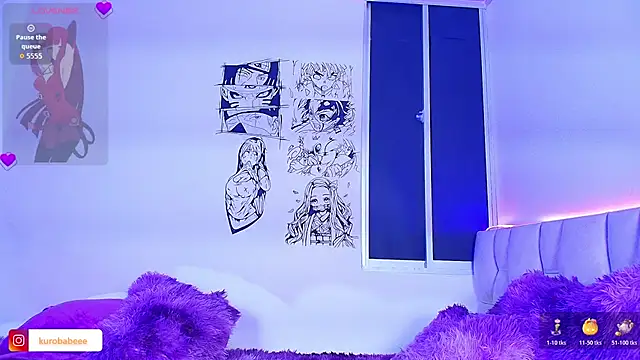 Kuro Vall online show from 25, 10, 2025