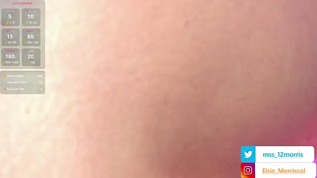 Elsie morris12 online show from 4, 3, 2026