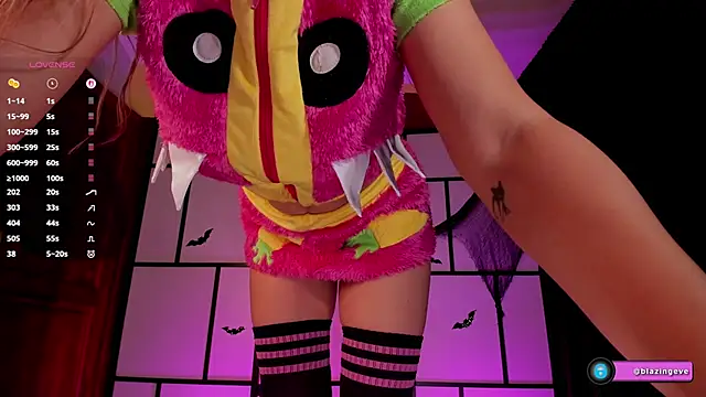 blazingeve  online show from 2, 11, 2025