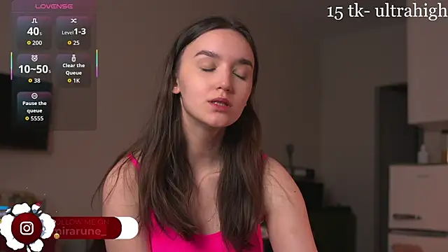 Snapshot of Mirarune chatting on 30, 5, 2026 Mirarune online show from 30, 5, 2026