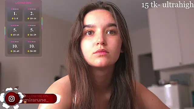 Snapshot of Mirarune chatting on 12, 7, 2026 Mirarune online show from 12, 7, 2026