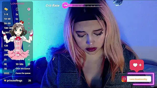 Snapshot of caro_lina20 chatting on 24, 9, 2025 caro lina20 online show from 24, 9, 2025