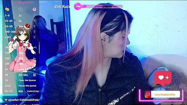 Snapshot of caro_lina20 chatting on 25, 9, 2025 caro lina20 online show from 25, 9, 2025